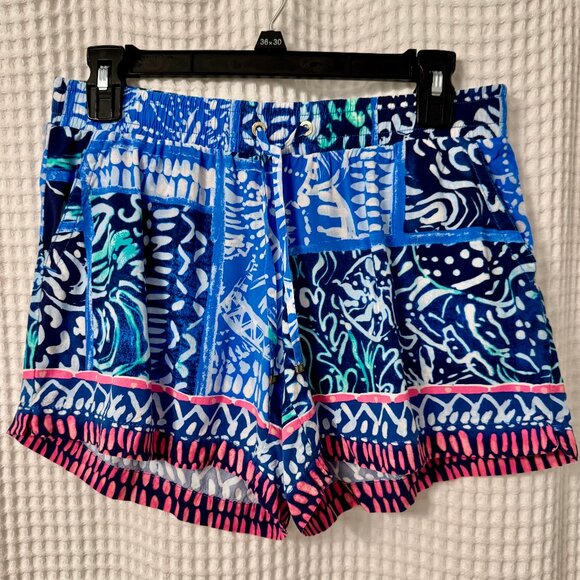 Lilly Pulitzer Katia Drawstring Shorts Size Small - Picture 1 of 9
